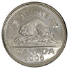 2006 Canada 5-cents Brilliant Uncirculated (MS63)