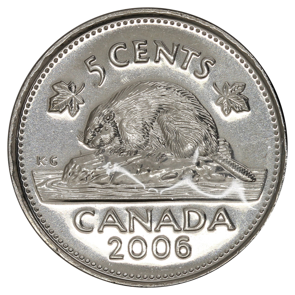 2006P Canada 5-cents Proof Like