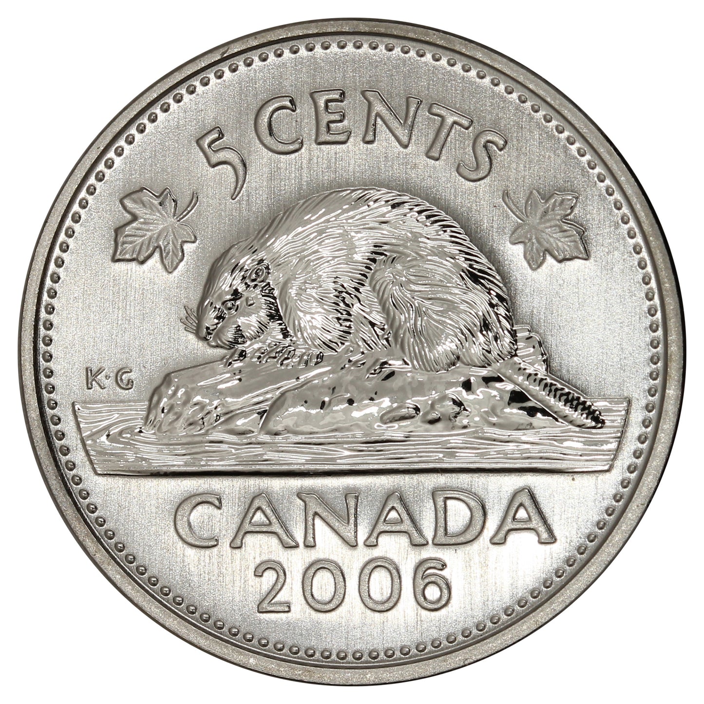 2006P Canada 5-cents Specimen