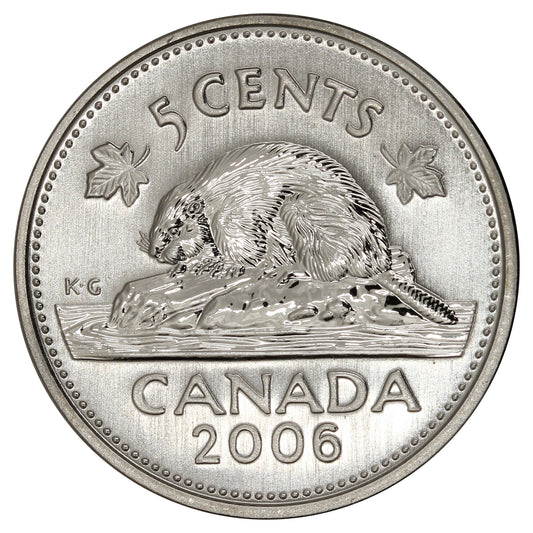 2006P Canada 5-cents Specimen