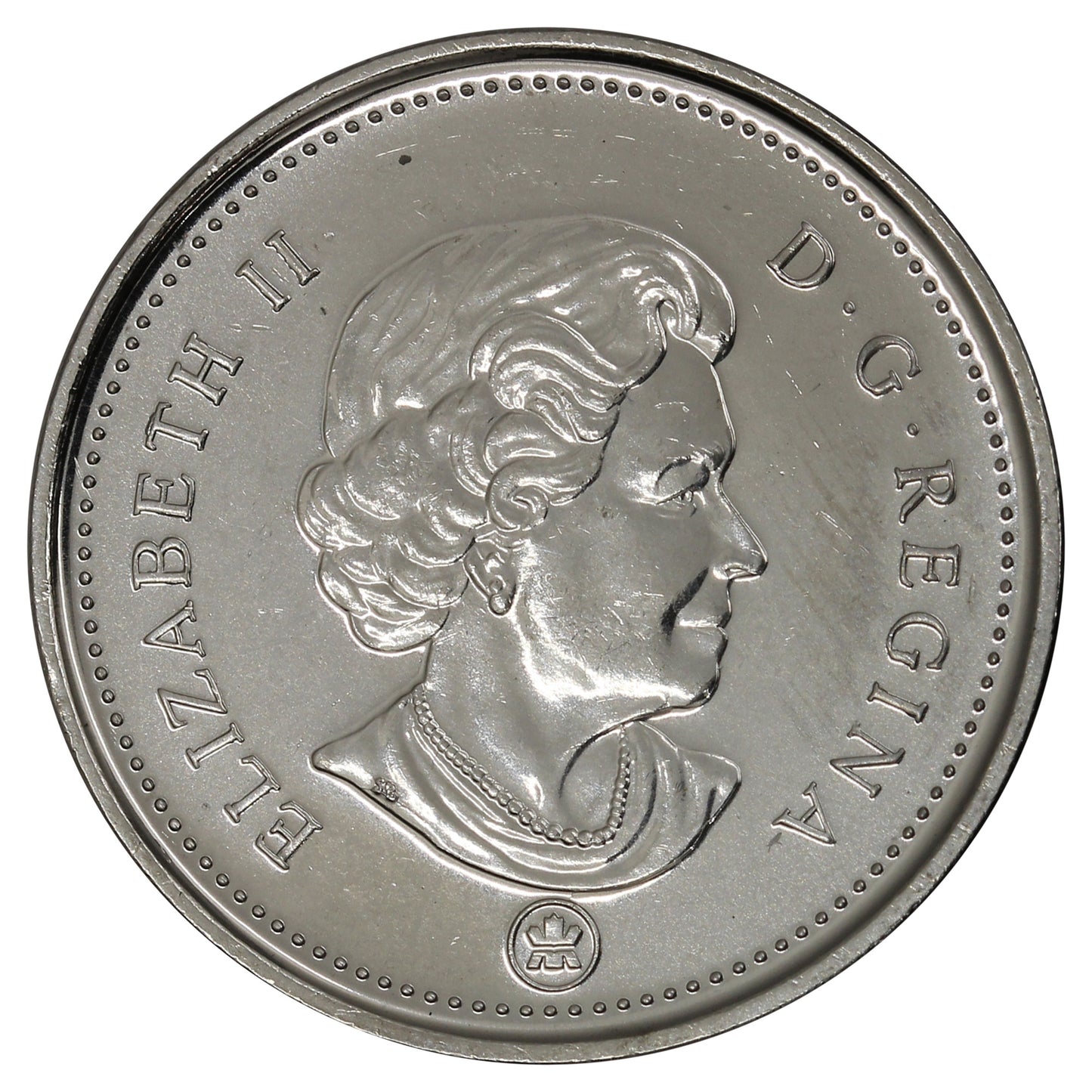2007 Canada 5-cents Brilliant Uncirculated (MS63)
