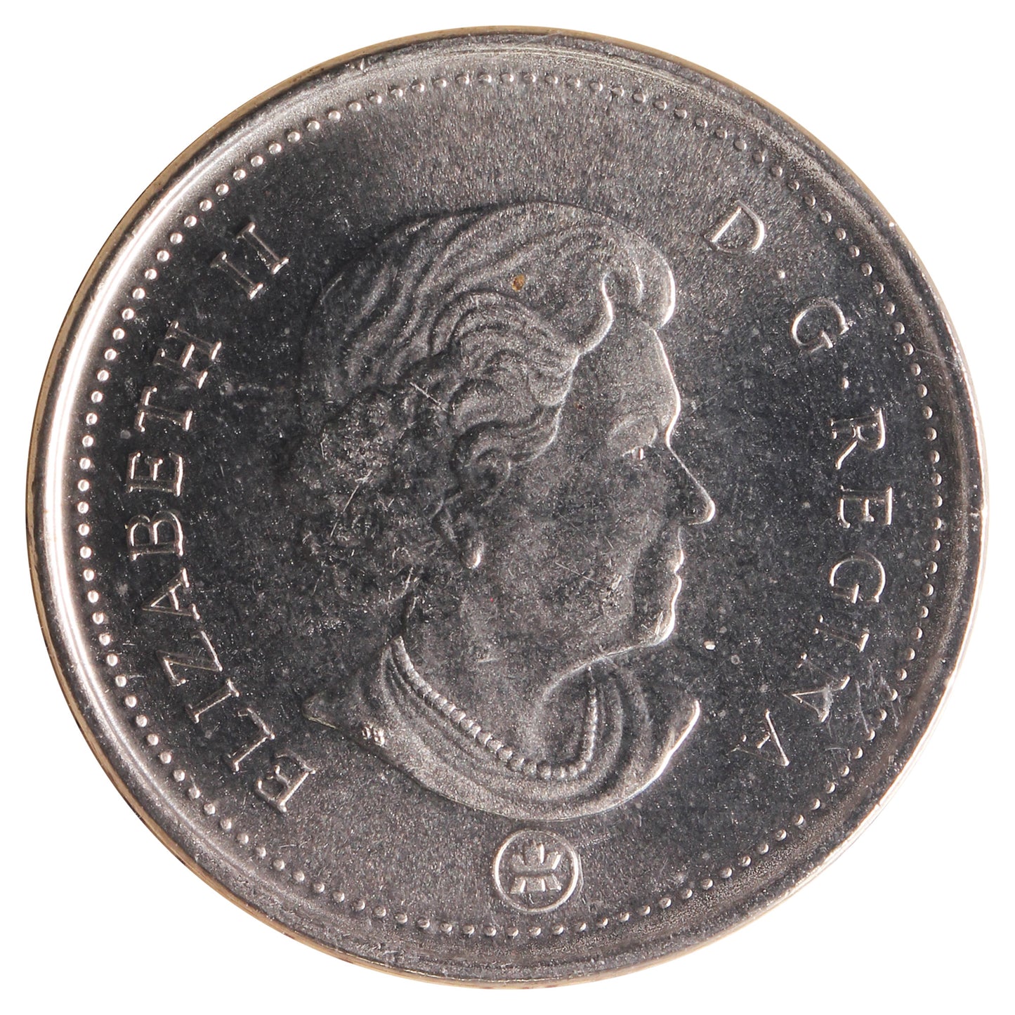 2008 Canada 5-cents ICCS Certified MS65
