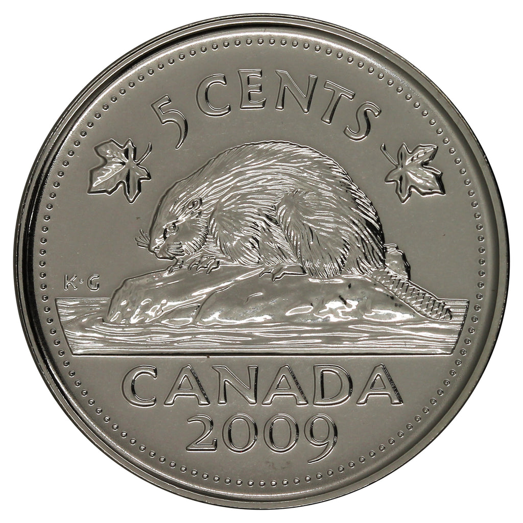 2009 Canada 5-cents Proof Like