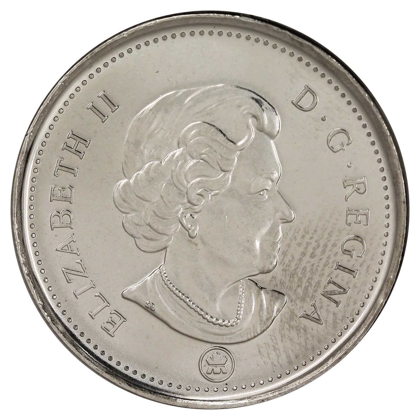 2009 Canada 5-cents Brilliant Uncirculated (MS63)