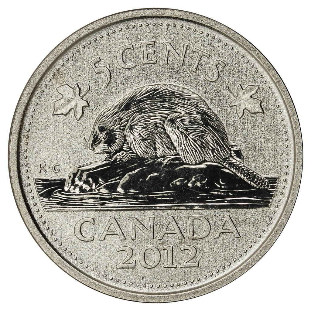 2012 Canada 5-cents Specimen