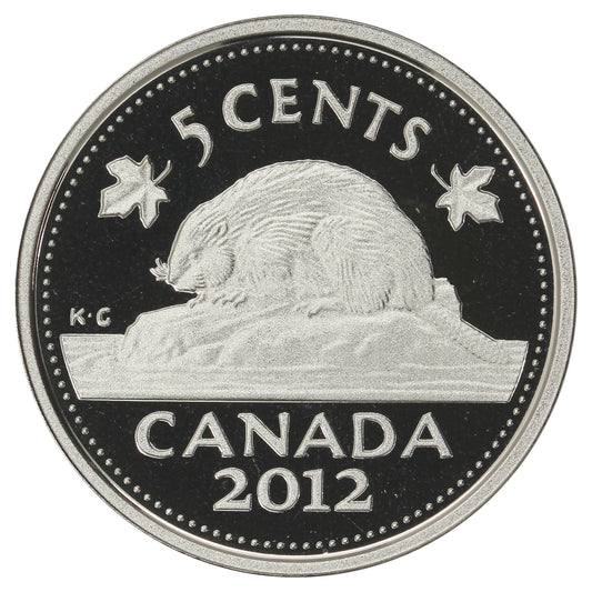2012 Canada 5-cents Proof (non-silver)