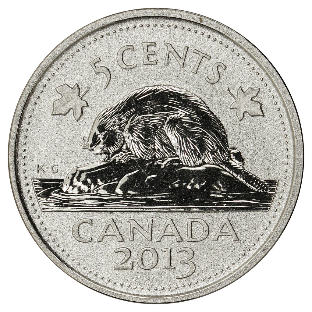 2013 Canada 5-cents Specimen