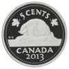 2013 Canada 5-cents Silver Proof (No Tax)