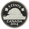 2014 Canada 5-cents Silver Proof (No Tax)