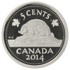 2014 Canada 5-cents Proof (non-silver)