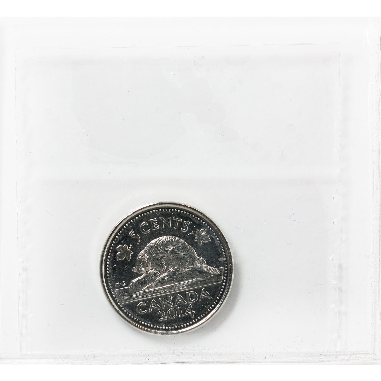 2014 Canada 5-cents ICCS Certified MS67