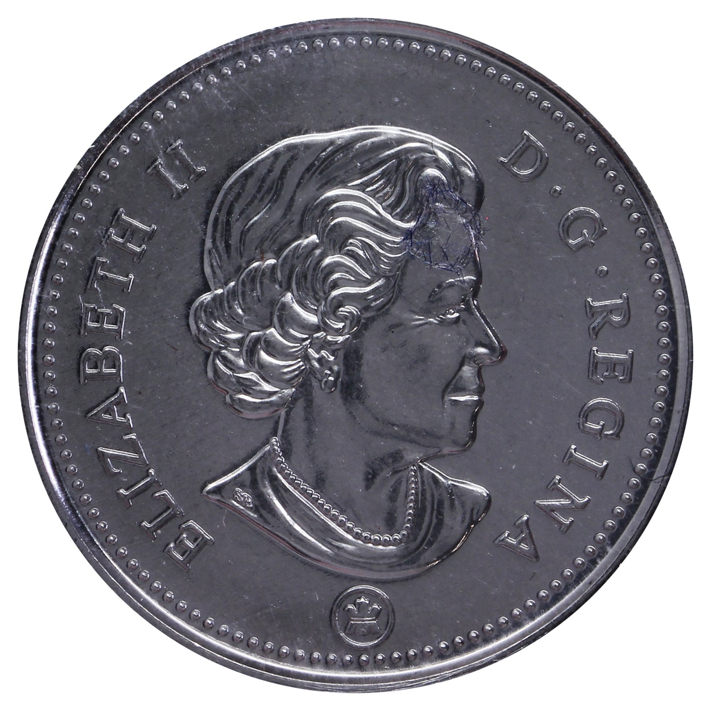 2014 Canada 5-cents ICCS Certified MS67