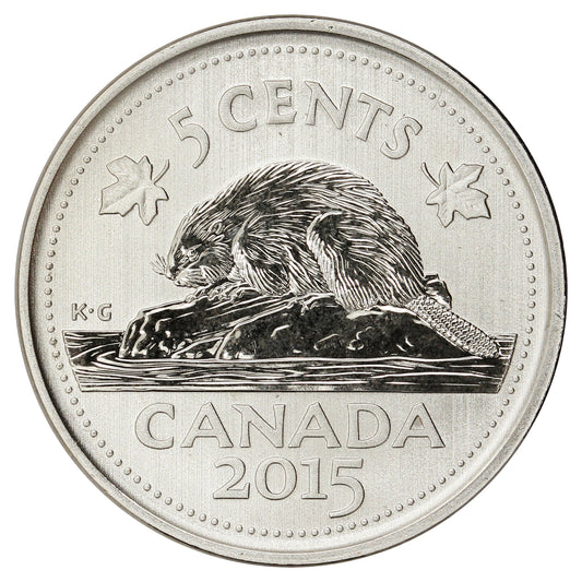 2015 Canada 5-cents Specimen