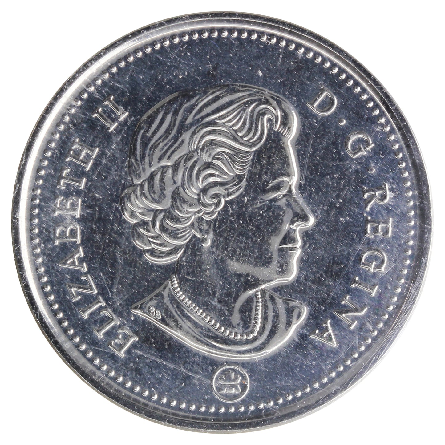 2016 Canada 5-cents ICCS Certified MS66