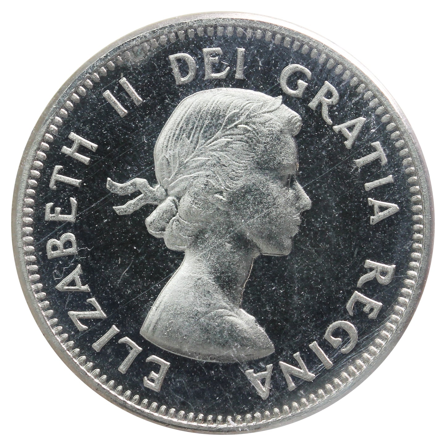 1964 Canada 5-cents ICCS Certified PL65 Heavy Cameo