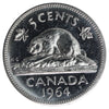 1964 Canada 5-cents ICCS Certified PL65 Heavy Cameo