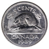 1989 Canada 5-cents ICCS Certified MS66