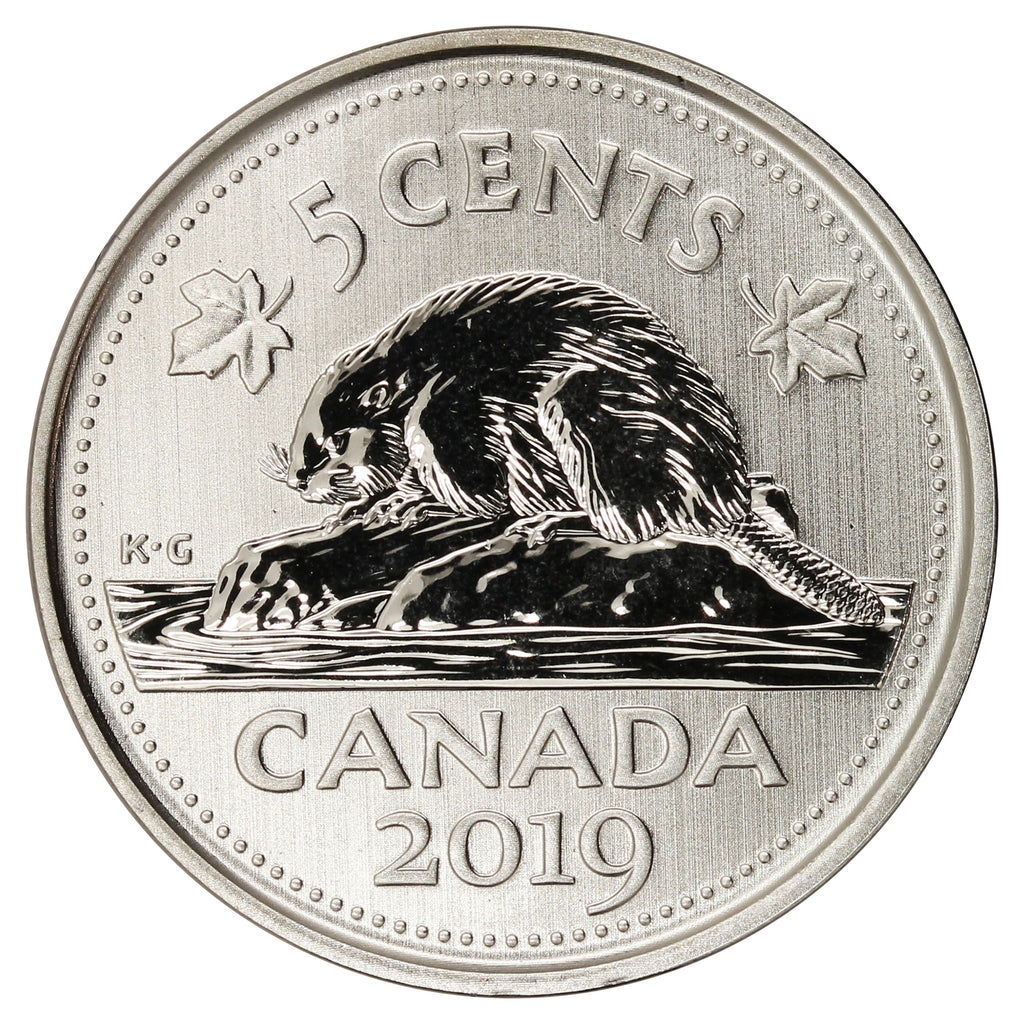 2019 Canada 5-cents Specimen
