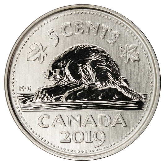 2019 Canada 5-cents Specimen
