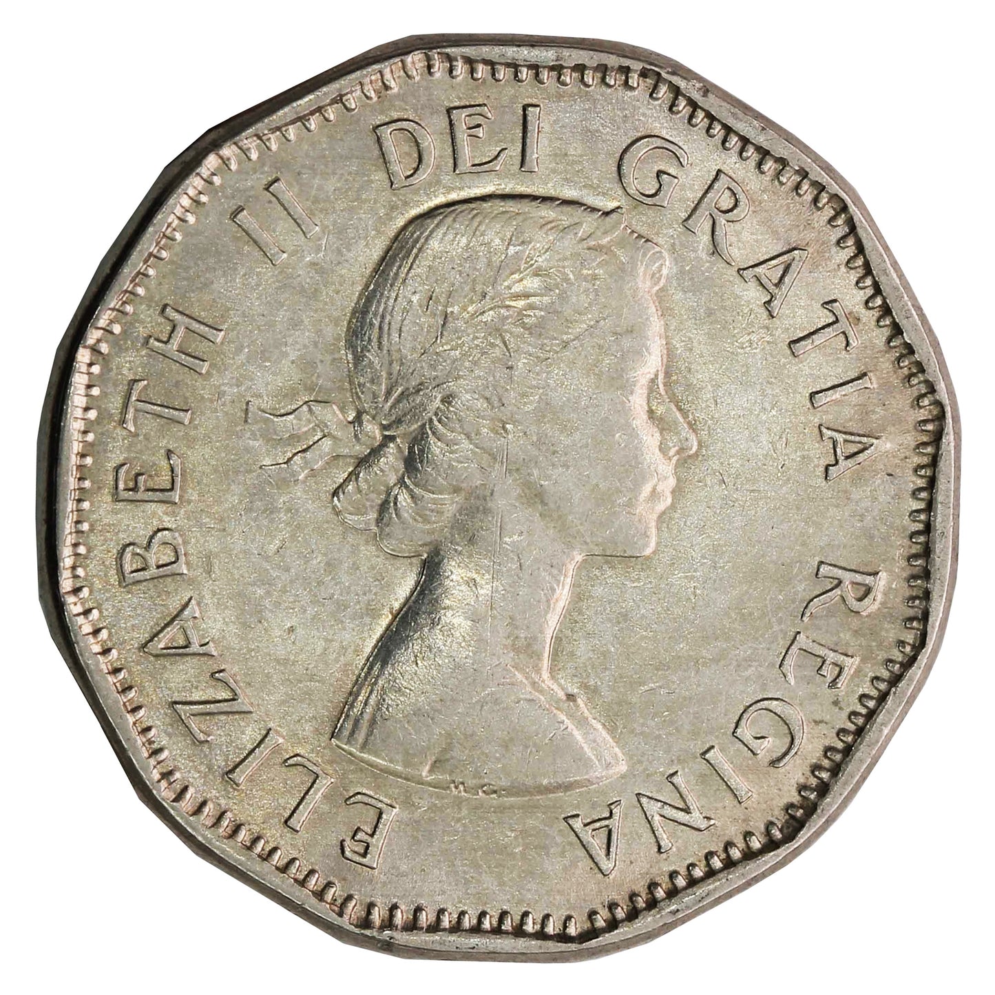 1960 Canada 5-cents Circulated