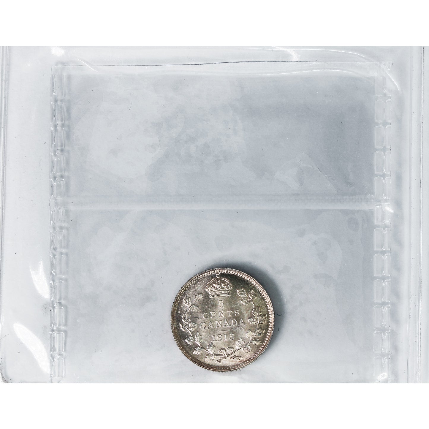 1913 Canada 5-cents ICCS Certified MS64