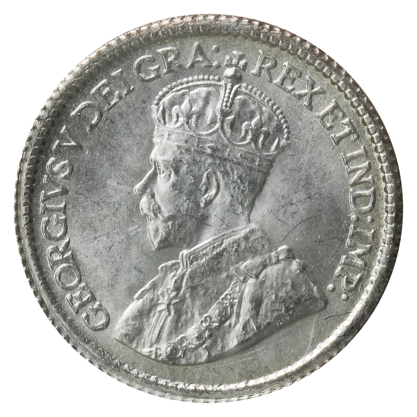 1913 Canada 5-cents ICCS Certified MS64