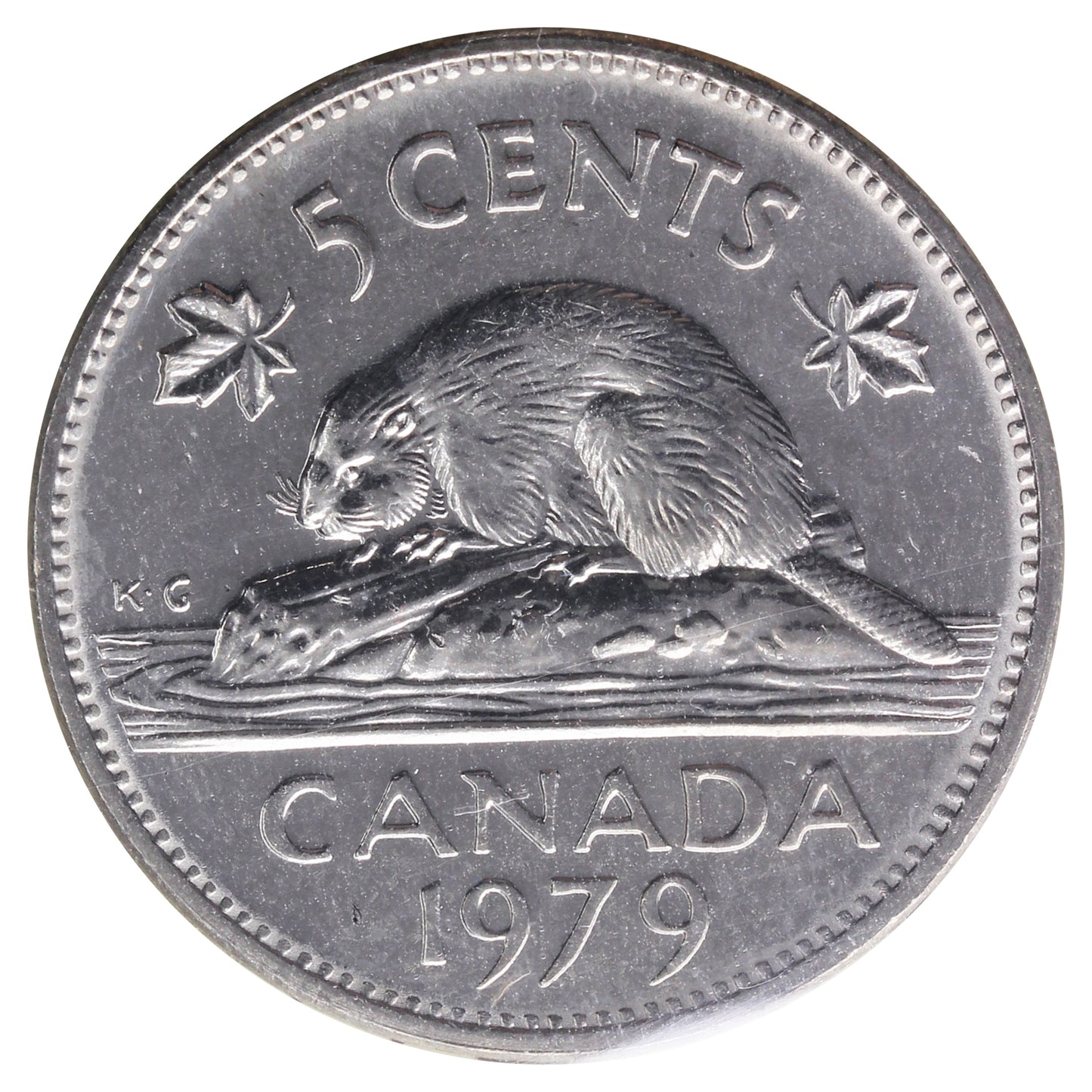 1979 Canada 5-cents ICCS Certified MS64