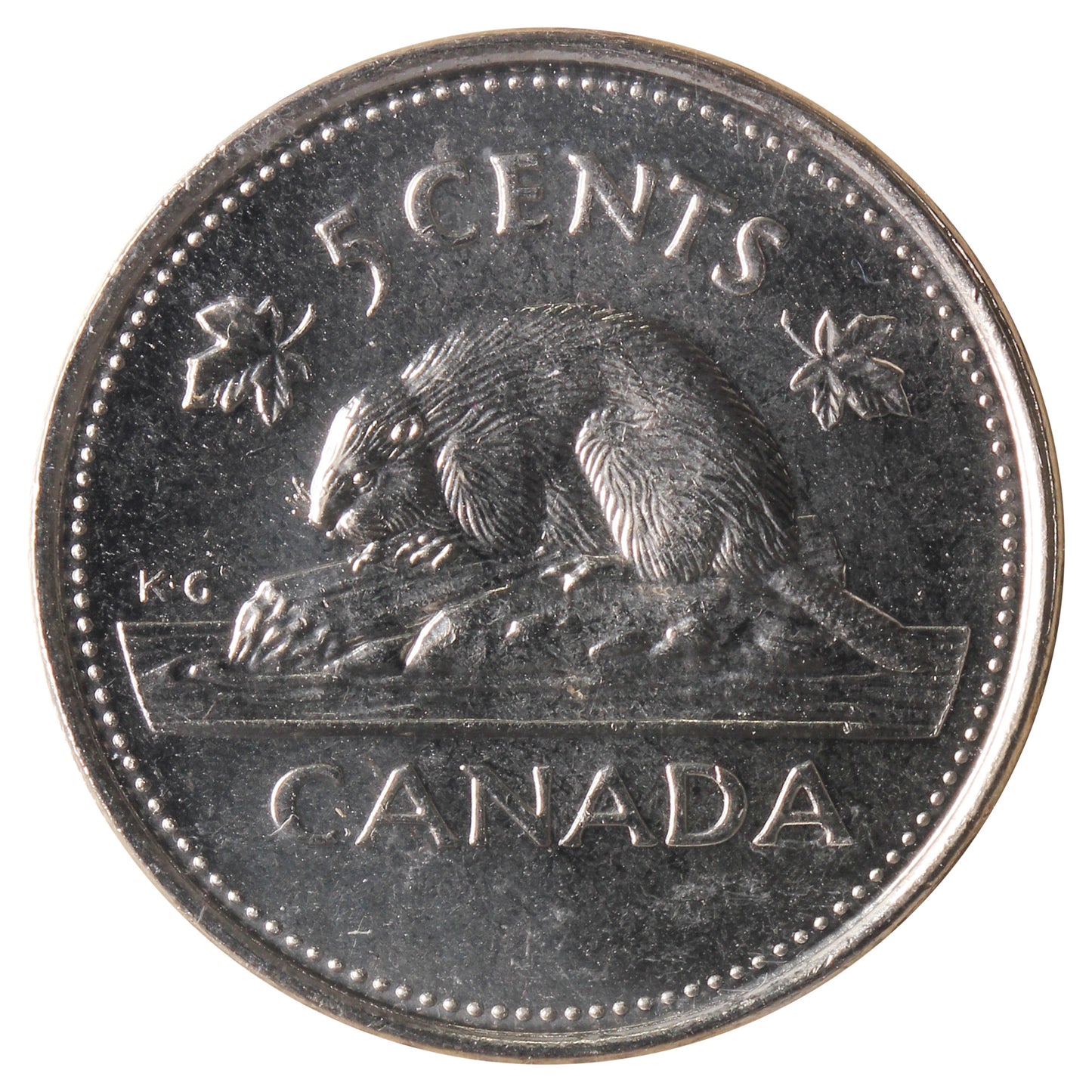 2002P Canada 5-cents ICCS Certified MS64