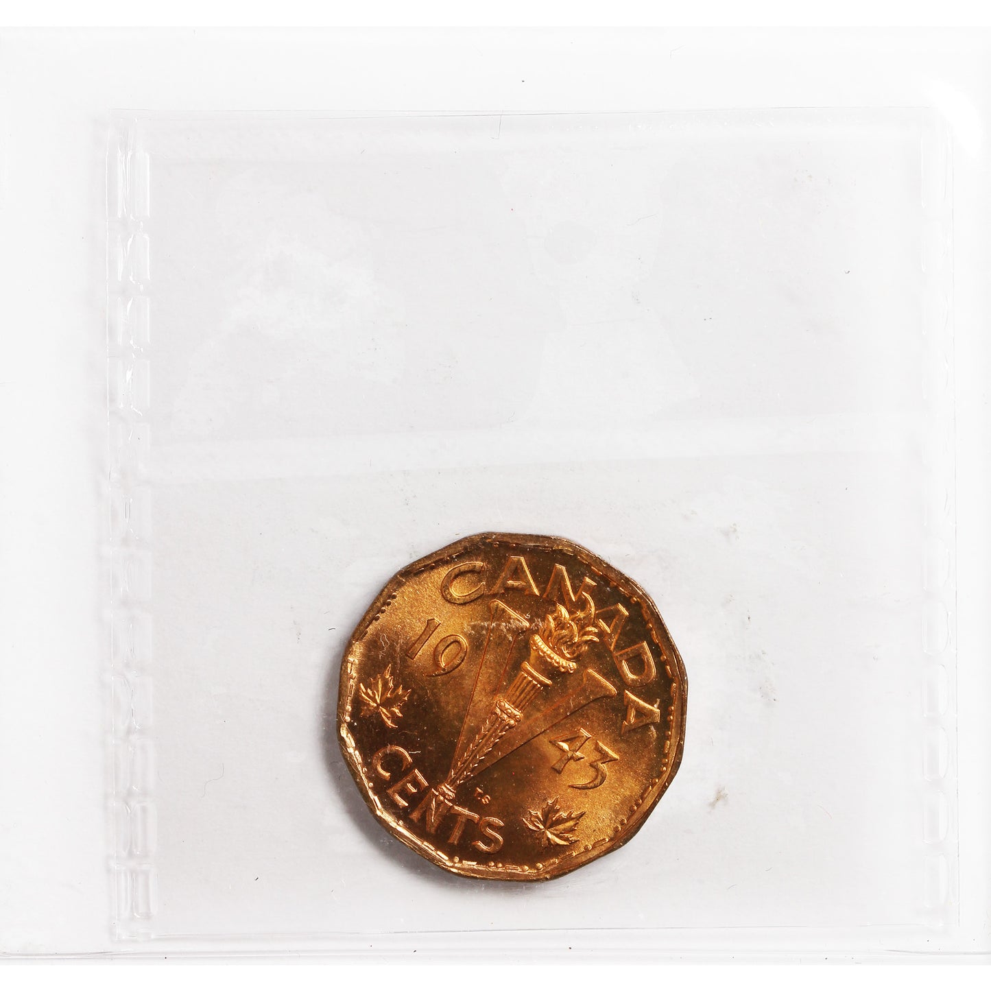 1943 Tombac Canada 5-cents ICCS Certified MS64