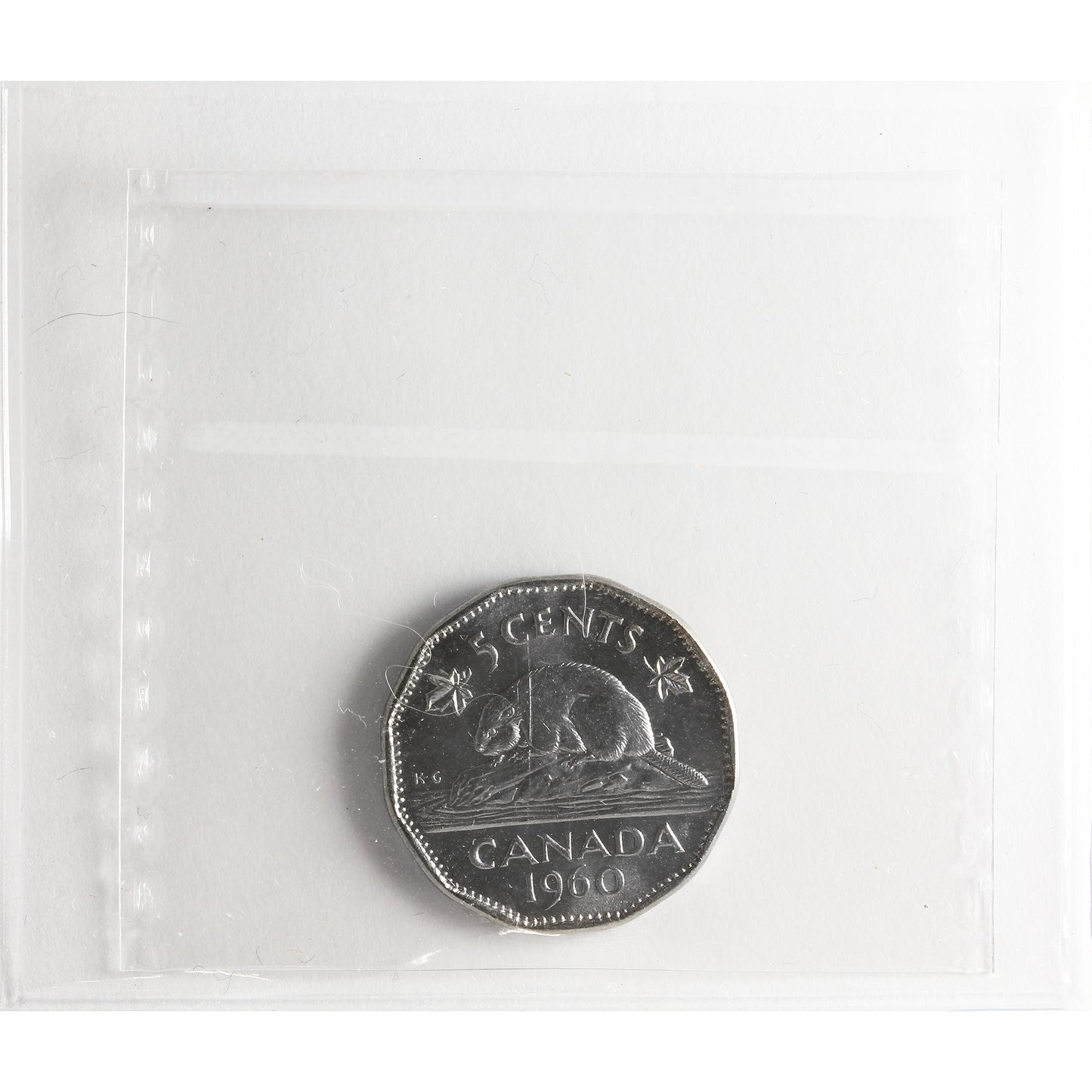 1960 Canada 5-cents ICCS Certified MS64
