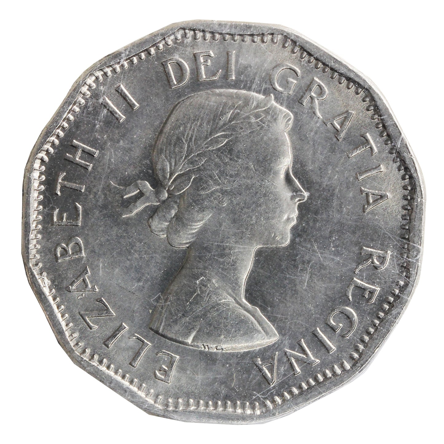 1960 Canada 5-cents ICCS Certified MS64