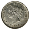 1891 Obv. 2 Canada 5-cents Almost Uncirculated (AU50) $