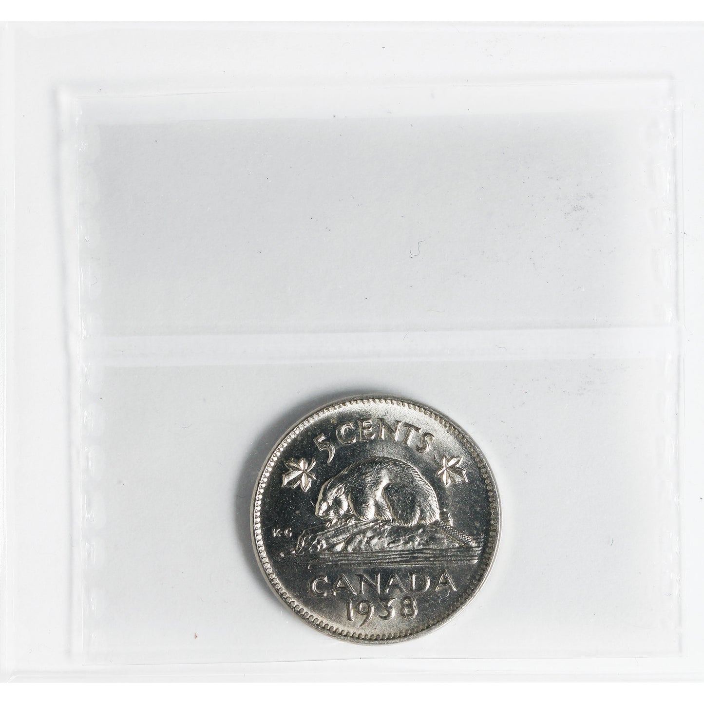 1938 Canada 5-cents ICCS Certified MS63