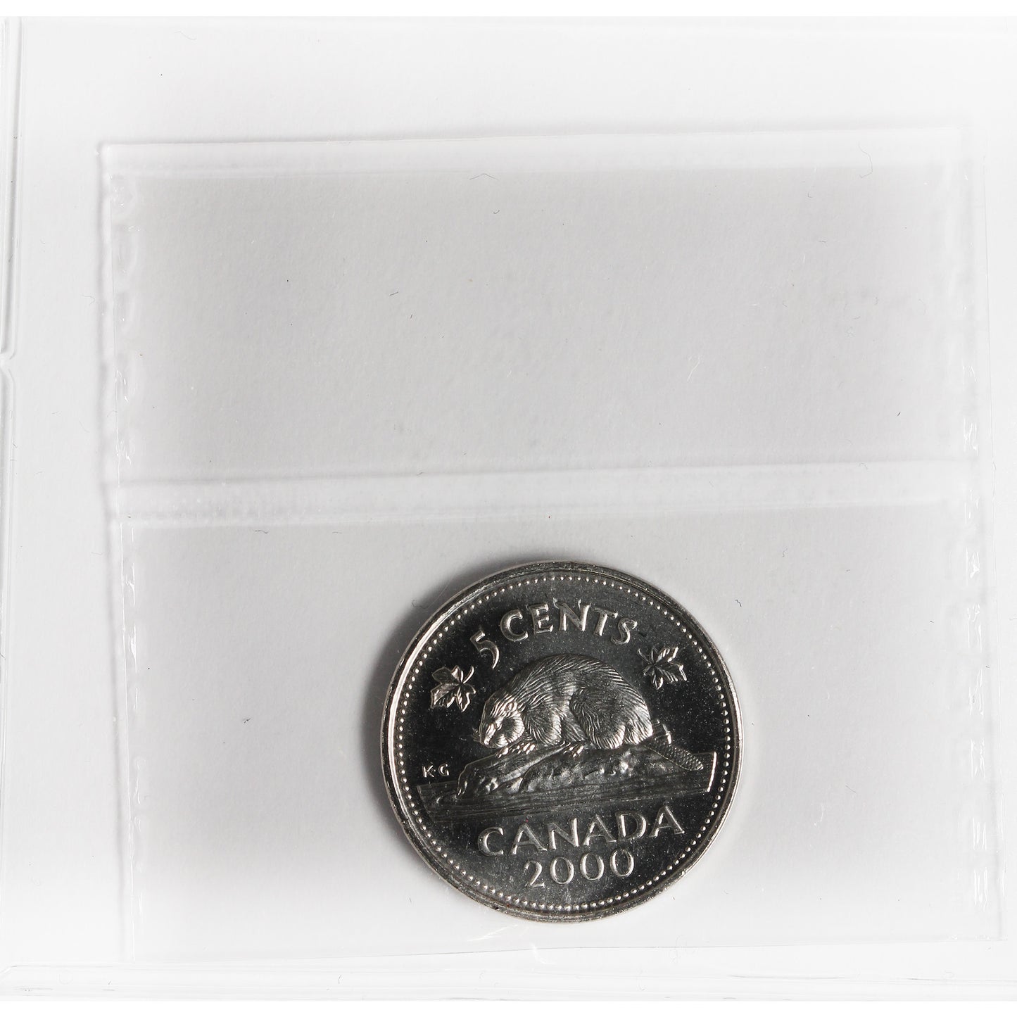 2000P Canada 5-cents ICCS Certified MS66