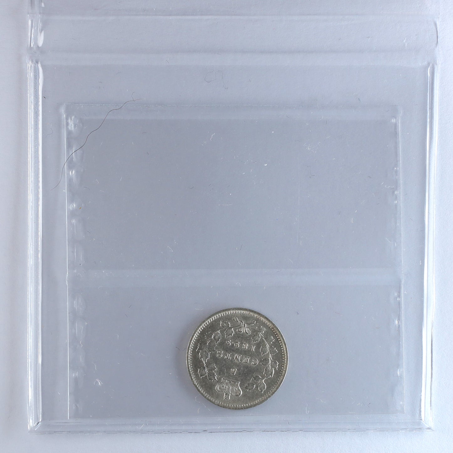 1899 Canada 5-cents ICCS Certified EF45