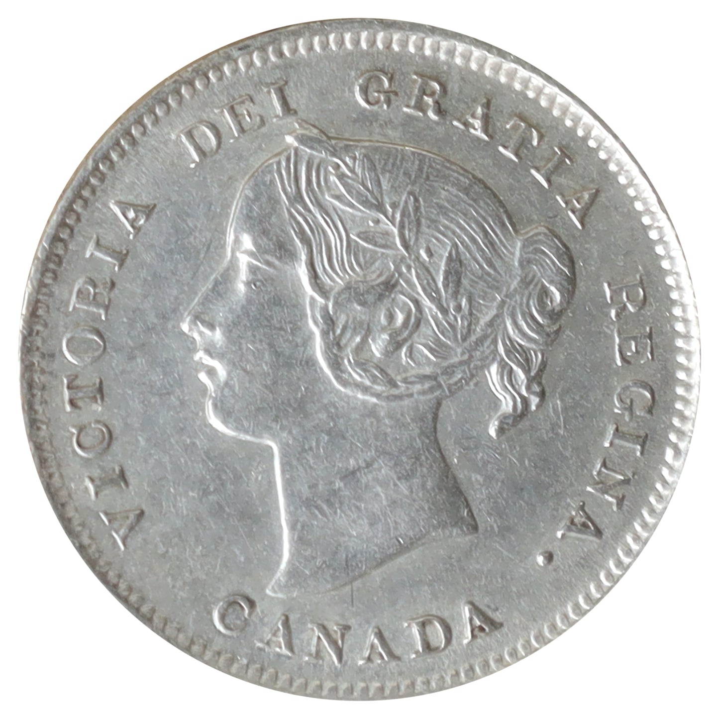 1899 Canada 5-cents ICCS Certified EF45