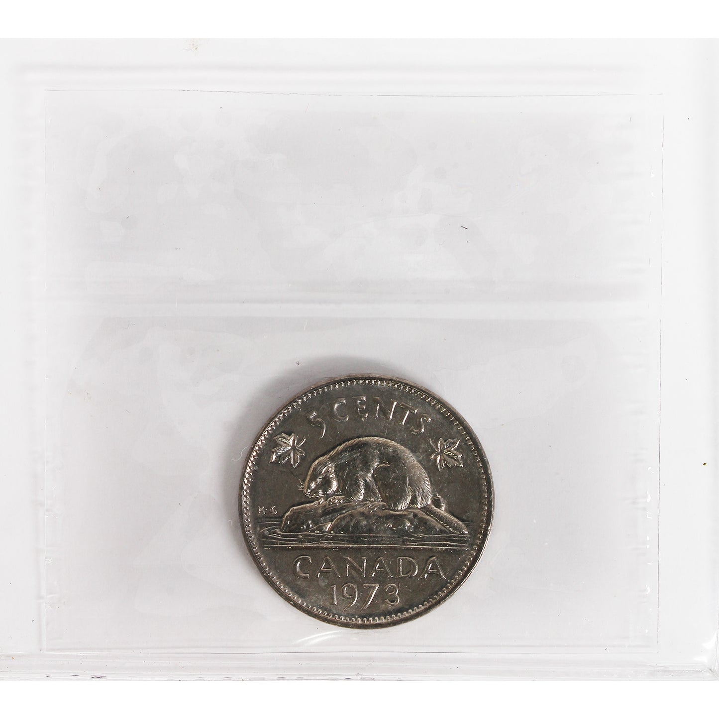 1973 Canada 5-cents ICCS Certified MS64
