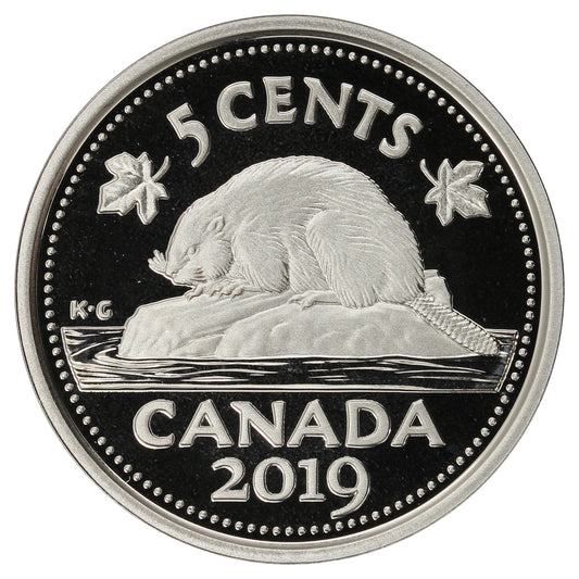 2019 Canada 5-cents Proof (non-silver)