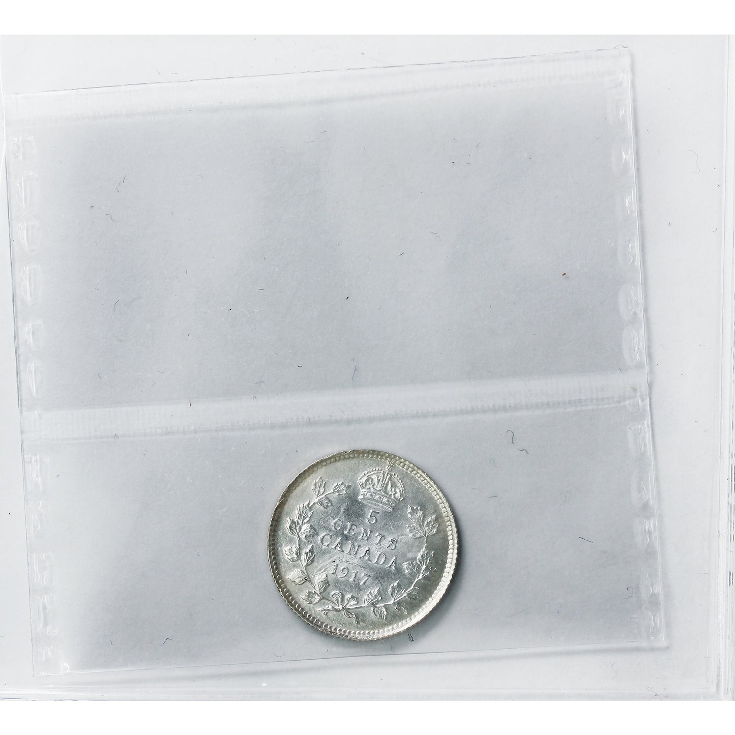 1917 Canada 5-cents ICCS Certified MS62