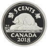 2018 Canada 5-cents Silver Proof (No Tax)