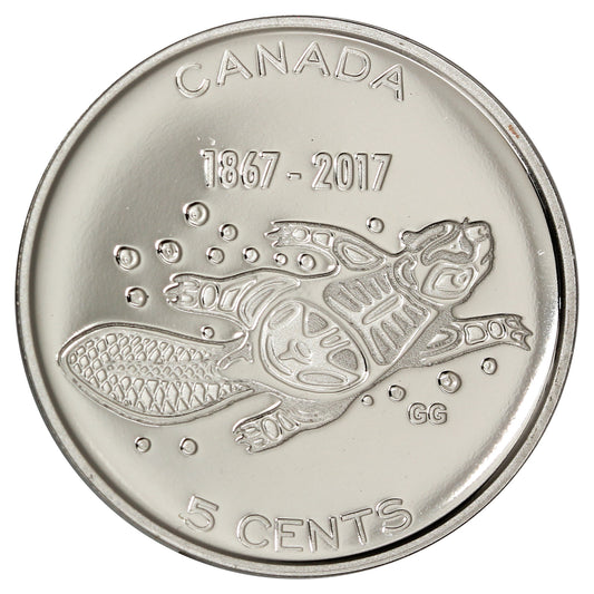2017 Living Traditions Canada 5-cents Proof (Non-Silver)