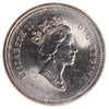 1990 Bare Belly Canada 5-cents ICCS Certified MS63