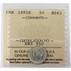 1881H Canada 5-cents ICCS Certified MS63 (XWZ 950)