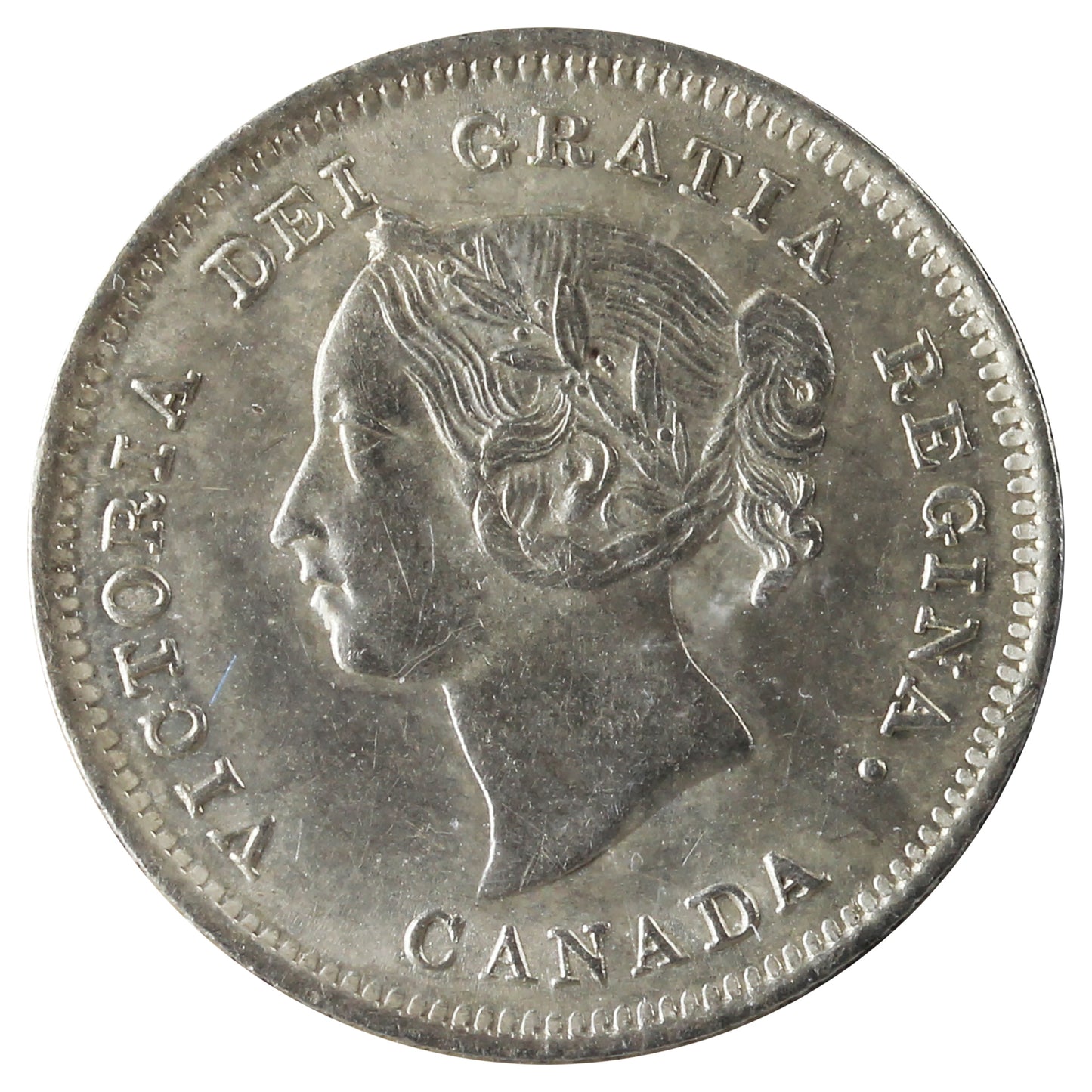 1881H Canada 5-cents ICCS Certified MS63 (XWZ 950)