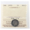 1889 Canada 5-cents ICCS Certified MS63 (XQM 578)