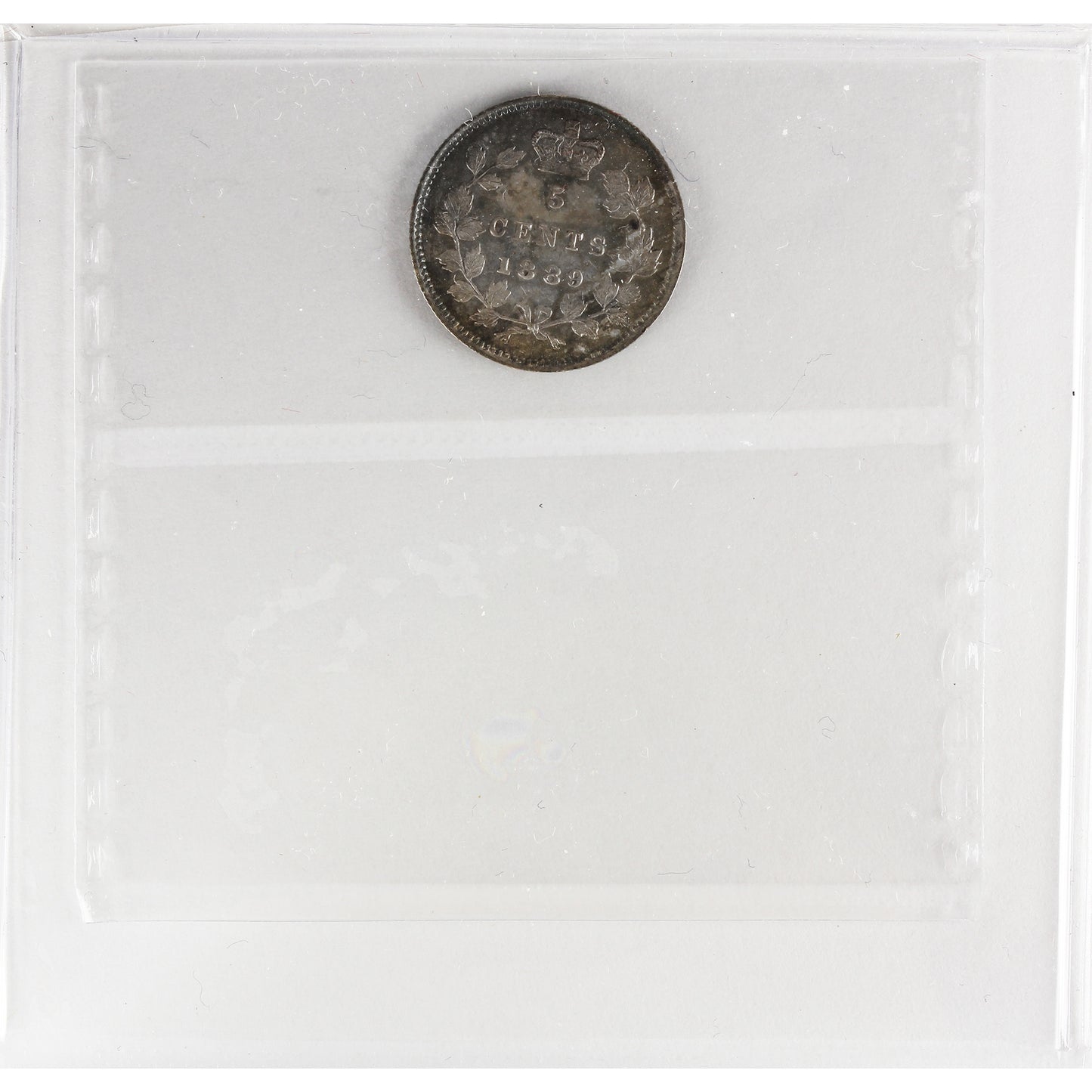 1889 Canada 5-cents ICCS Certified MS63 (XQM 578)