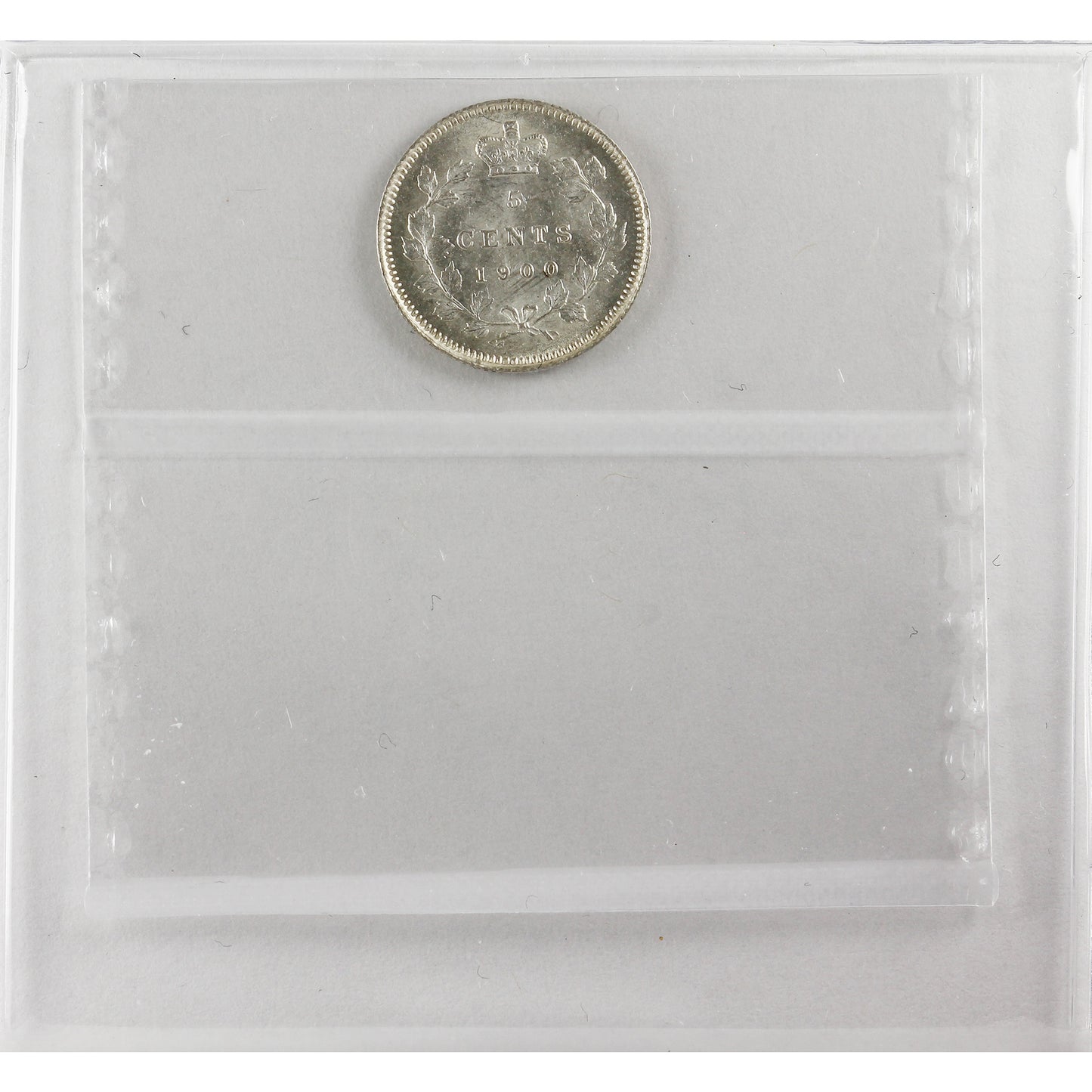 1900 Oval 0 Canada 5-cents ICCS Certified MS62 (XXR 690)