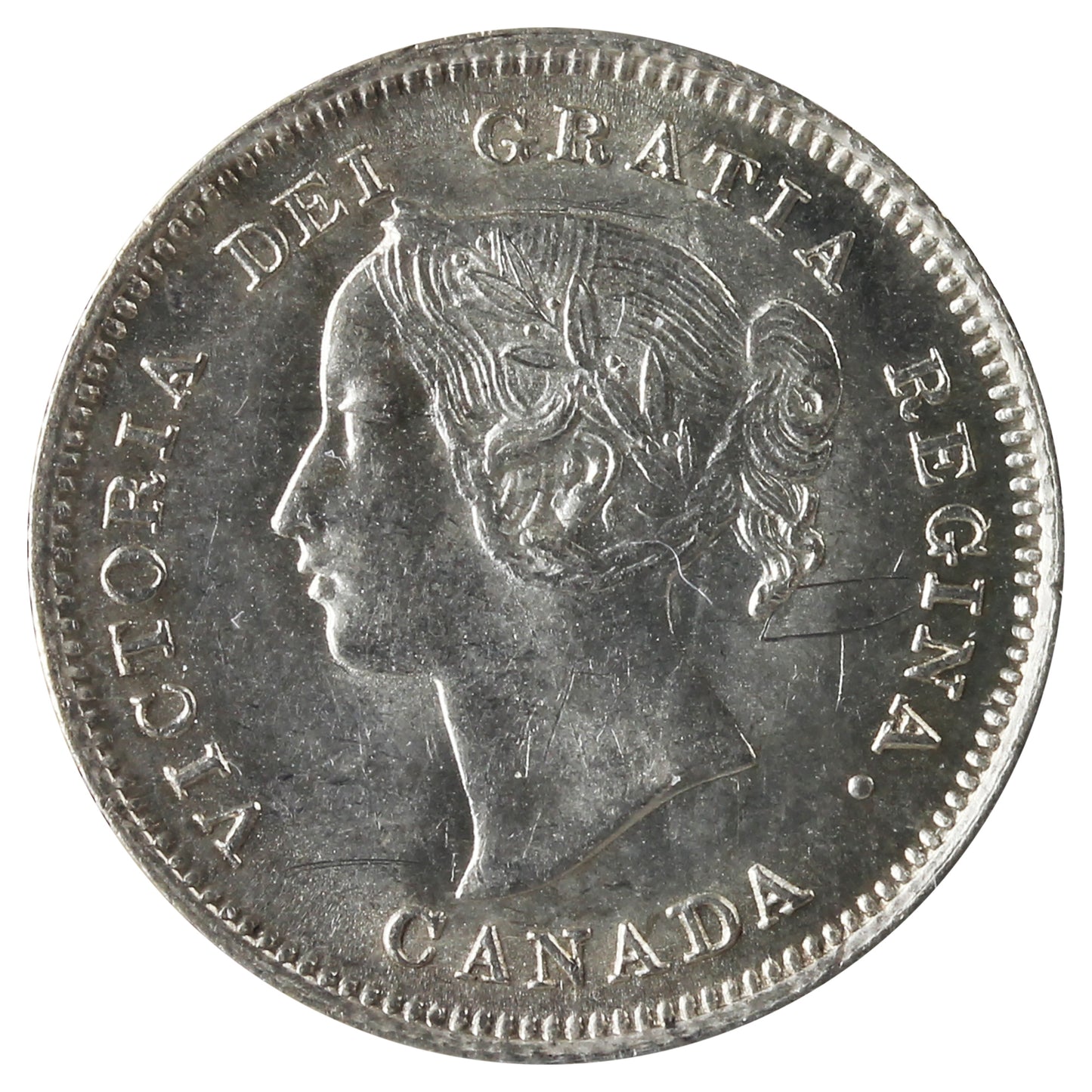 1900 Oval 0 Canada 5-cents ICCS Certified MS62 (XXR 690)