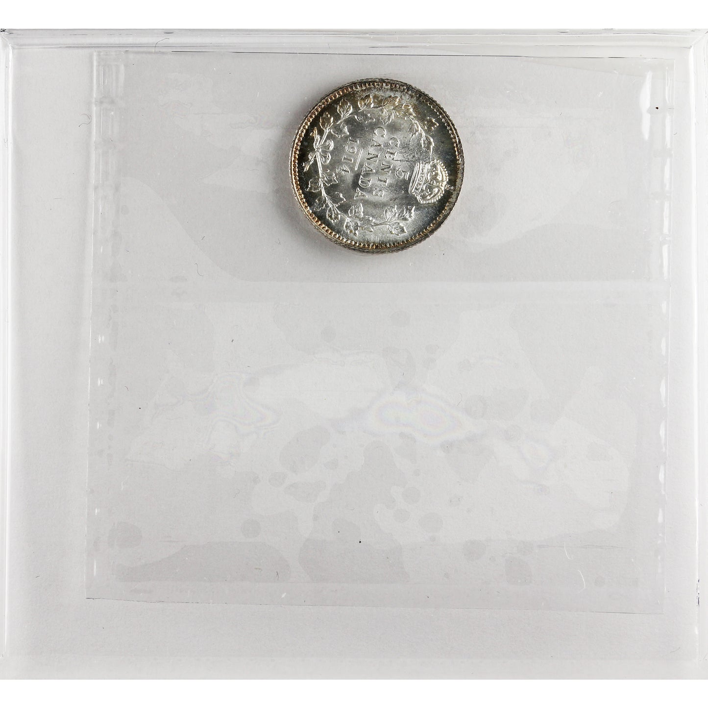 1914 Canada 5-cents ICCS Certified MS65 (XCT 125)