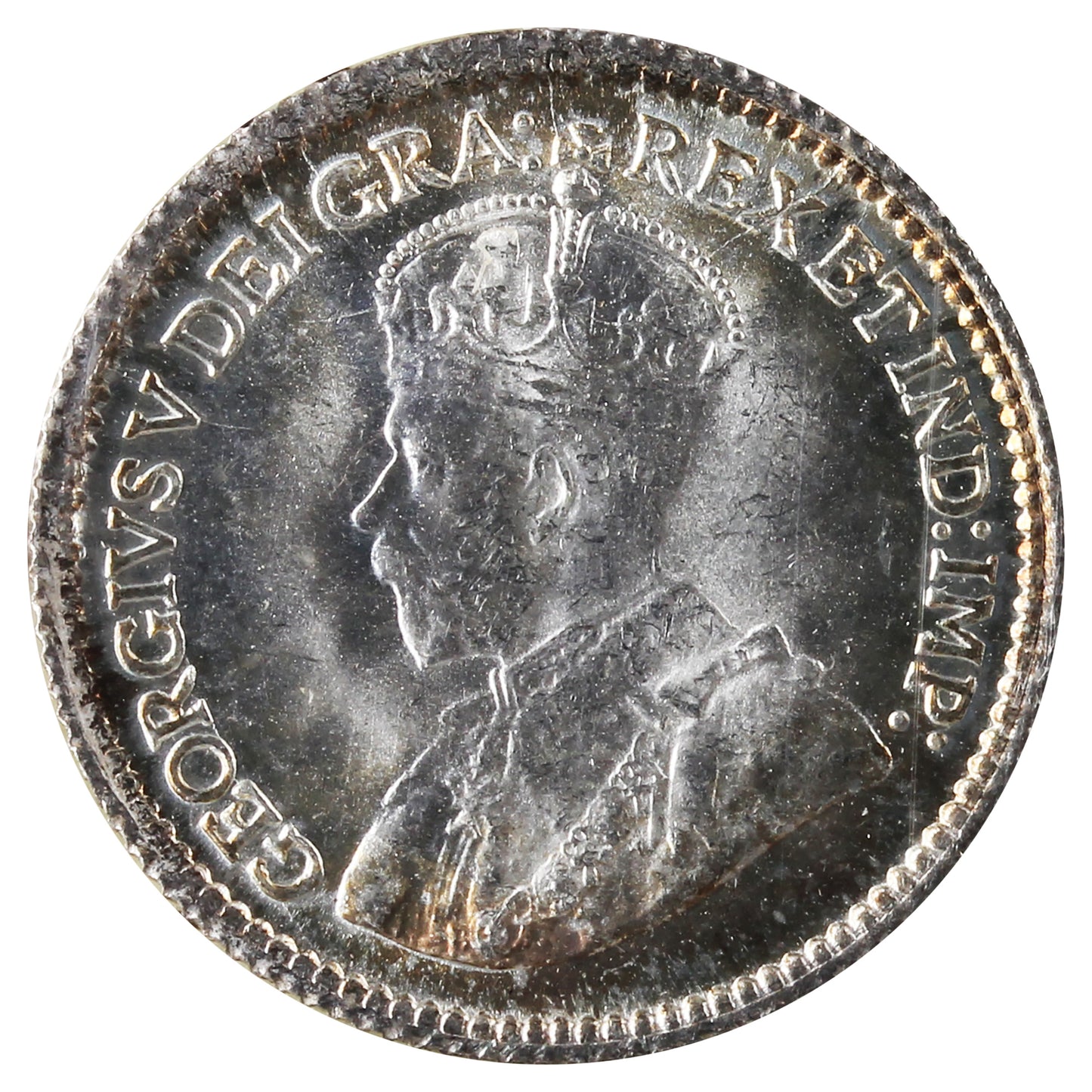 1914 Canada 5-cents ICCS Certified MS65 (XCT 125)